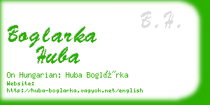 boglarka huba business card